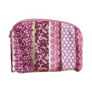 Floral Cosmetic Bag